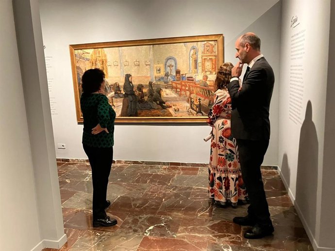 Inauguración en el Museo de Jaén de la exposición dedicada a Antonio Ortiz Echagüe.