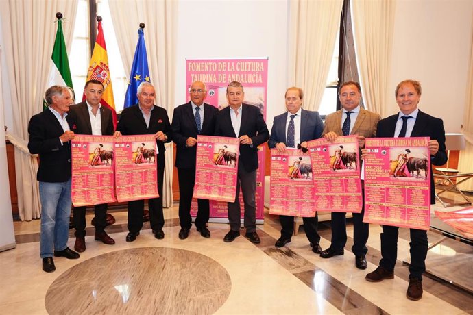 Antonio Sanz presenta los carteles del ciclo de novilladas de las escuelas, será 24 festejos televisados en Canal Sur.