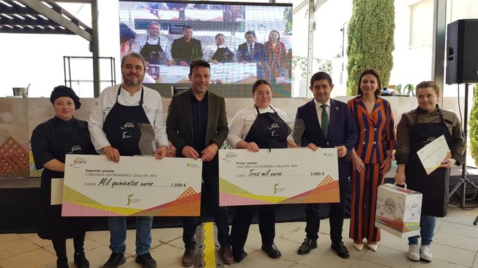 Entrega de los premios del III Concurso Gastronómico Degusta Jaén.