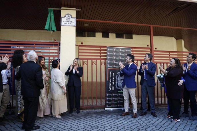 Inauguración de la calle dedicada a la bailaora Mariquilla