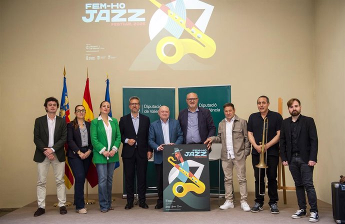 La Diputació presenta el cartel de su primer festival de jazz con Big Bands y míticos grupos de la provincia