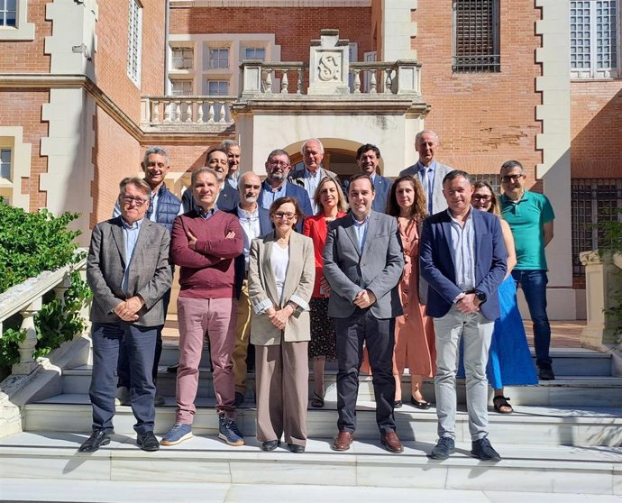 El viceconsejero de Sostenibilidad y Medio Ambiente de la Junta de Andalucía, Sergio Arjona, en la inauguración del Encuentro de Comunidades Autónomas.