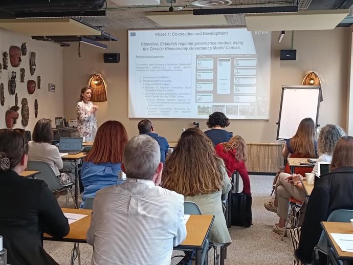 Taller formativo en Bruselas, en el marco de la conferencia European Rural Circular Bioeconomy Conference (EuRCBC).