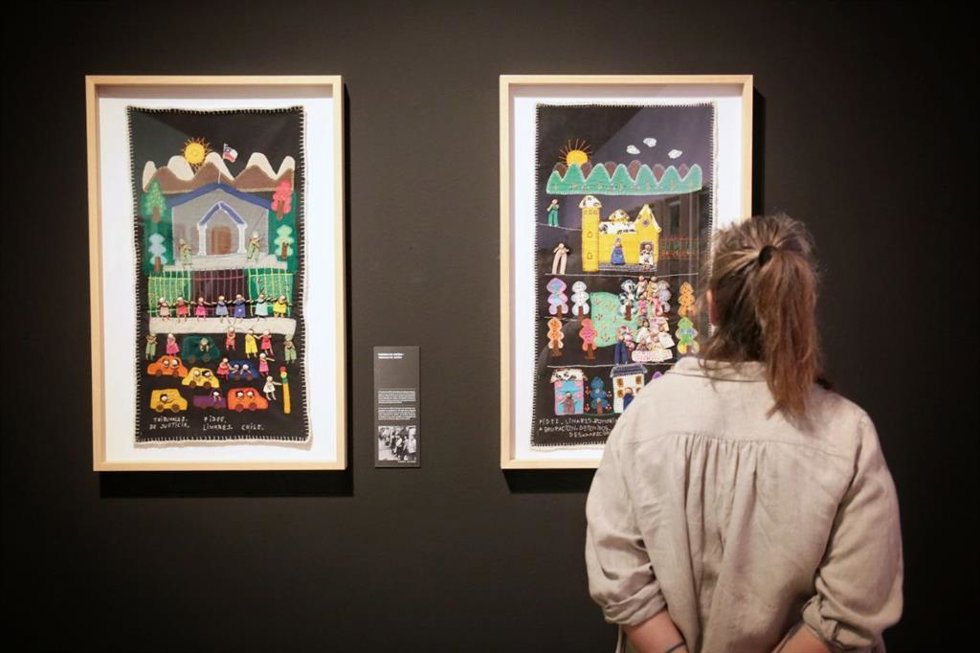 Unas de las piezas de la exposición