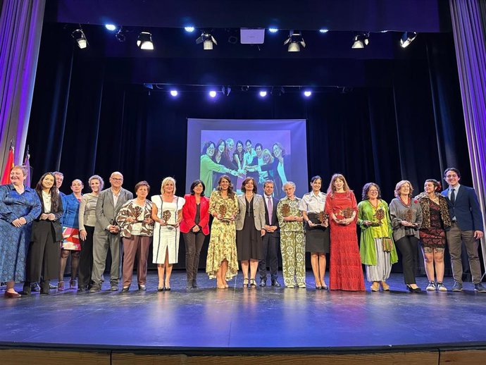 Galardonadas en la XIII edición de los Premios Jaeneras por la Igualdad y contra la Violencia de Género.