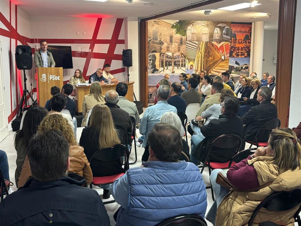 Asamblea del PSOE de Baeza.
