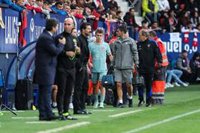 Pablo Barrios no sufre ninguna lesión de gravedad tras su conmoción cerebral en El Sadar