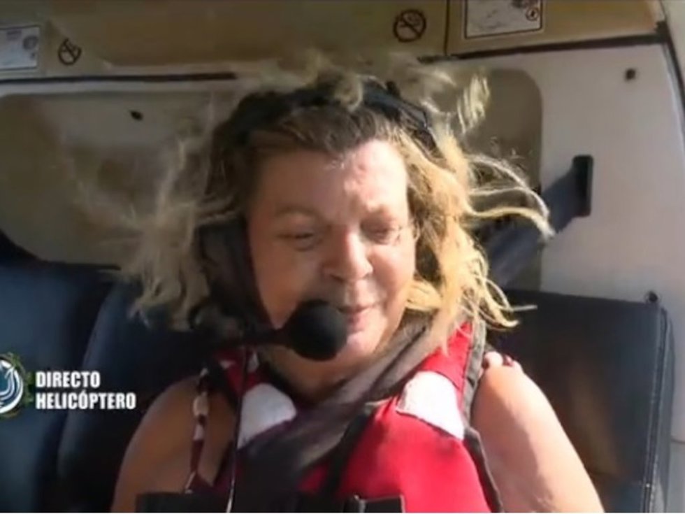 Archivo - Terelu Campos regresa de nuevo a Supervivientes y se tira del helicóptero una vez más