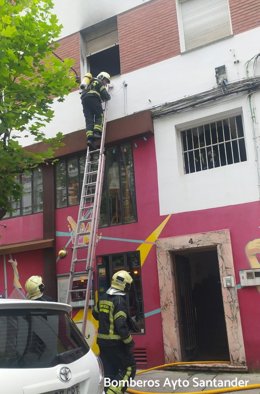 Incendio de vivienda.