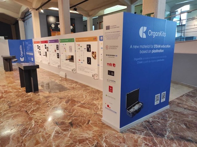 Exposición del proyecto europeo liderado por la Universidad de Murcia (UMU) 'OrganKits'