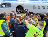 Foto: Un paciente trasplantado de pulmón es trasladado con ECMO-Móvil desde el Hospital de Badajoz al Vall d'Hebron