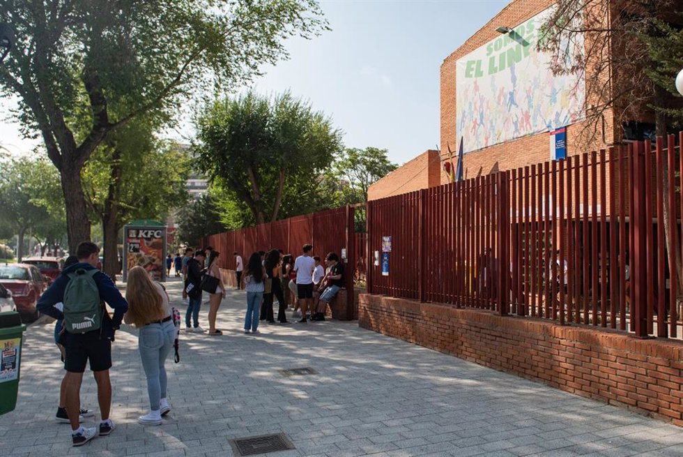 Archivo - Vista de un instituto castellanomanchego