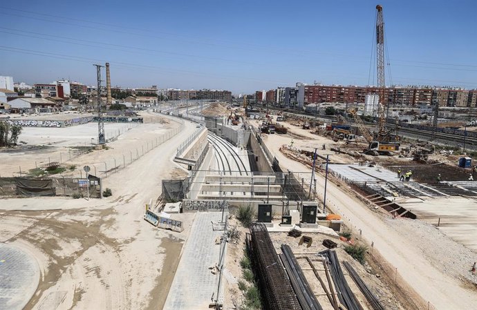 Archivo - Arxiu - Obres en el Parc Central