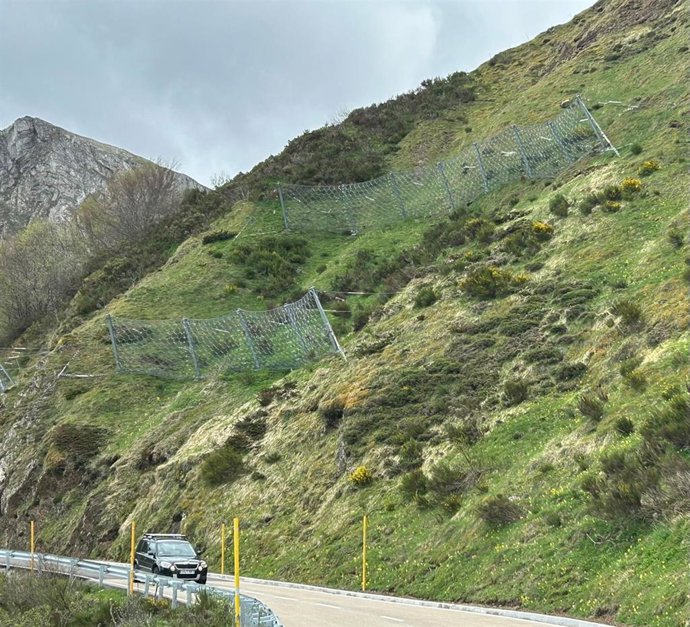 Barreras antialudes Somiedo.