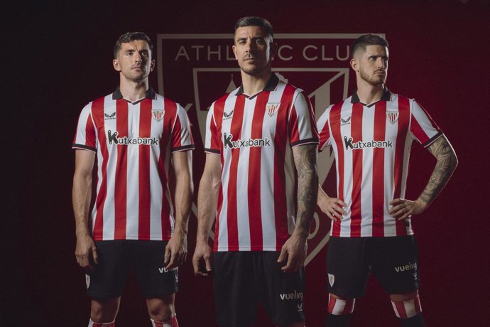 Presentación primera equipación del Athletic Club para la temporada 2025-26.