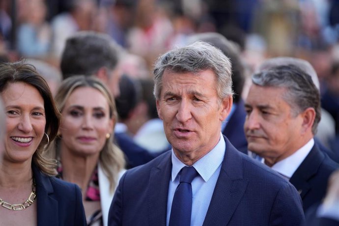 El presidente del PP, Alberto Núñez Feijóo.