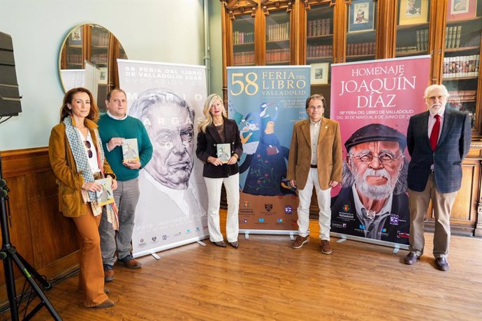 Presentación de la 58 edición de la Feria del Libro de Valladolid.