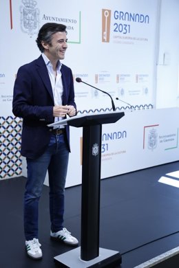 El portavoz del equipo de gobierno local de Granada, Jorge Saavedra