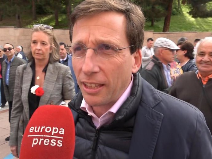 José Luis Martínez-Almeida a su llegada a Las Ventas este 15 de mayo