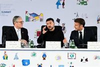 Macron avisa a líderes europeos de que el apoyo a Ucrania pierde credibilidad si hay "silencio" sobre Gaza