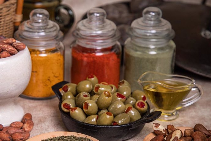Aceitunas y condimenos del sur del Perú