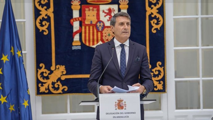 Archivo - El delegado del Gobierno de España en Andalucía, Pedro Fernández, en una imagen de archivo.