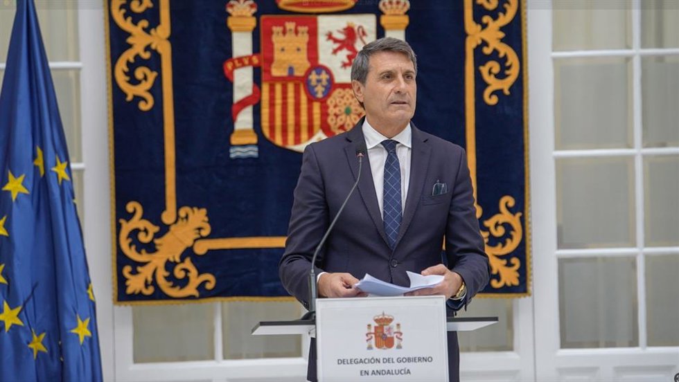 Archivo - El delegado del Gobierno de España en Andalucía, Pedro Fernández, en una imagen de archivo.