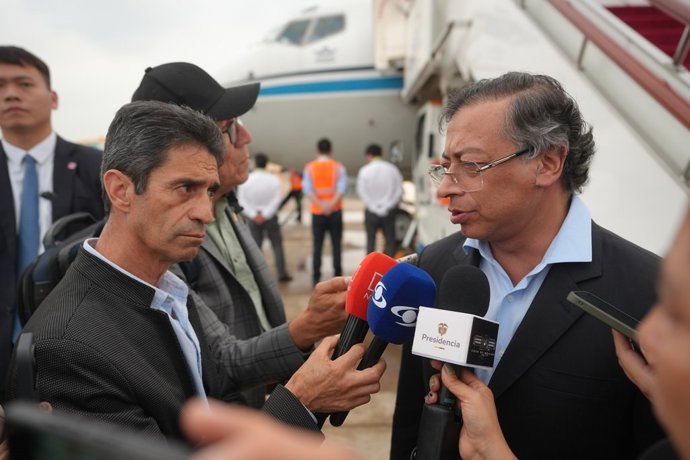 El presidente de Colombia, Gustavo Petro.