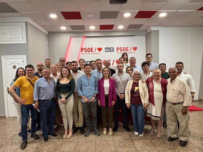 Nueva comisión ejecutiva del PSOE de Alcalá de Guadaíra.