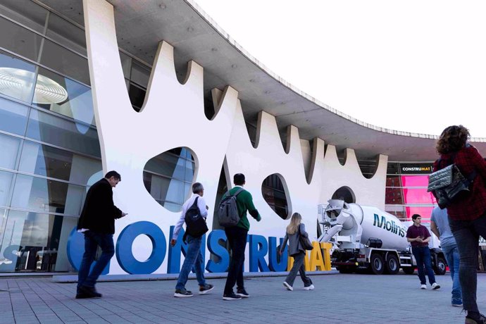 La fira Construmat al recinte Gran Via de Fira de Barcelona