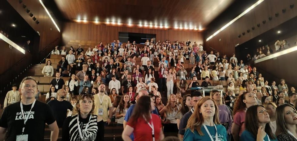 Participantes en el XI Congreso Nacional de Música Con Euterpe en El Puerto.