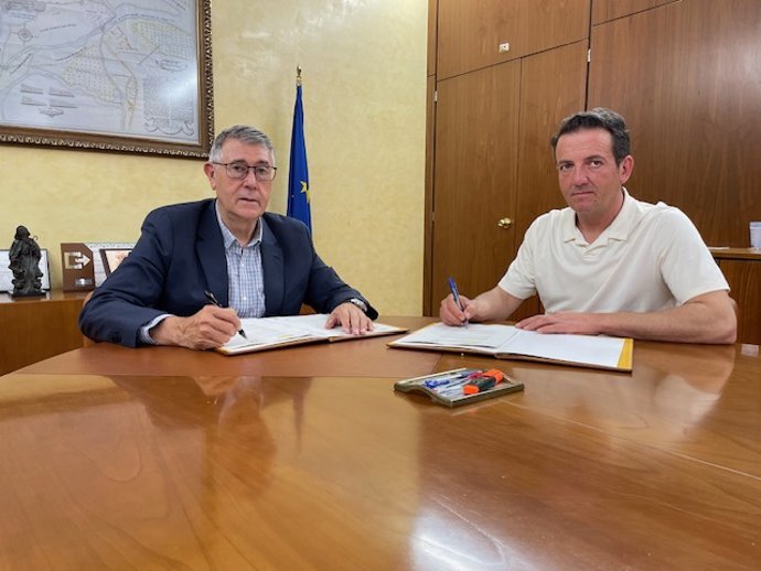 Mario Urrea (i) y Antonio Rodríguez (d)