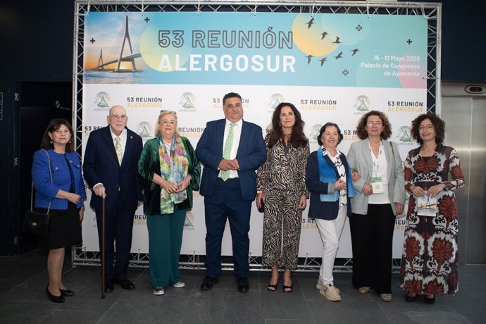 Inauguración de la 53 Reunión Anual de la Sociedad Andaluza de Alergología e Inmunología Clínica (Alergosur), que se celebra en Ayamonte (Huelva).