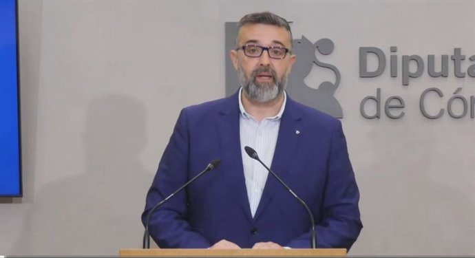 El portavoz de Vox en la Diputación de Córdoba, Rafael Saco.