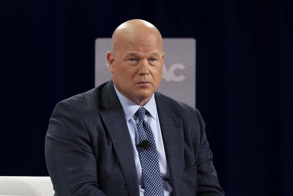 Archivo - El embajador de Estados Unidos ante la OTAN, Matthew Whitaker