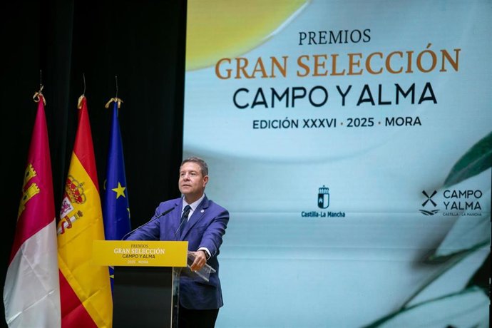 El presidente de Castilla-La Mancha, Emiliano García-Page