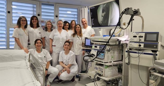 Personal del Hospital de Cabueñes, en Gijón