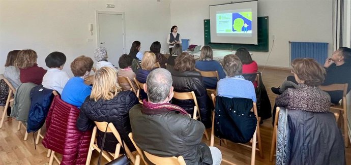 Sesión educativa llevada a cabo en la localidad zaragozana de Jaulín.