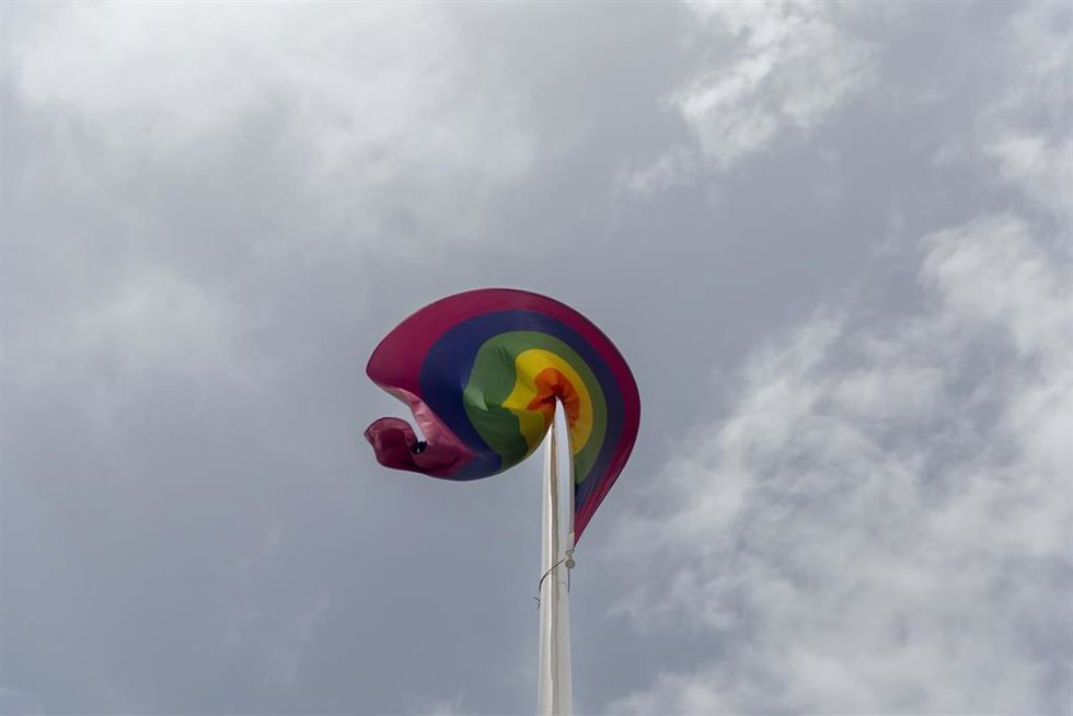 Archivo - Bandera del Orgullo LGTBI+