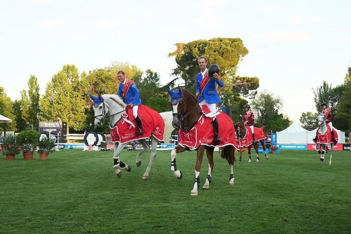 El equipo de Valkenswaard United fue el primero en la clasificación final por equipos de la sede madrileña de la Global Champions League