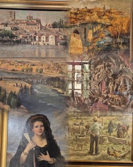 La Diputación de Zamora adquiere por 23.000 euros seis obras de arte que ya cuelgan en el Palacio de La Encarnación