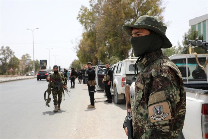 Imagen de archivo de fuerzas de seguridad de Siria 