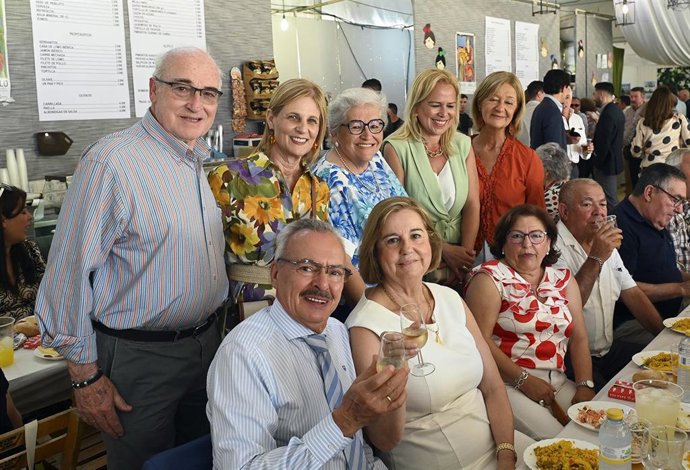 La alcaldesa de Jerez, María José García Pelayo, en la Feria del Caballo.