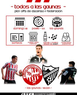 La Sociedad Deportiva Logroñés ha organizado una serie de actos previos al partido de vuelta de las semifinales del play off de ascenso a Primera Federación que le medirá al CD Estepona este domingo 18 en Las Gaunas