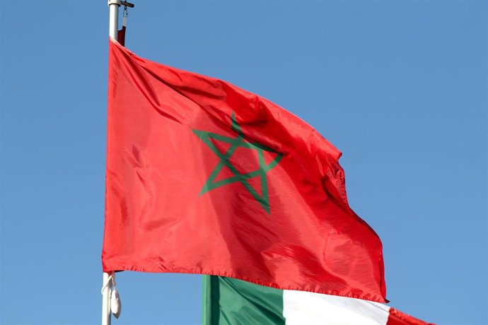 Archivo - Bandera de Marruecos (archivo)