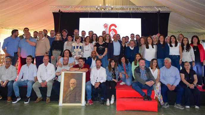 Pablo Bellido es reelegido como secretario general de PSOE Guadalajara con el cien por cien de los votos