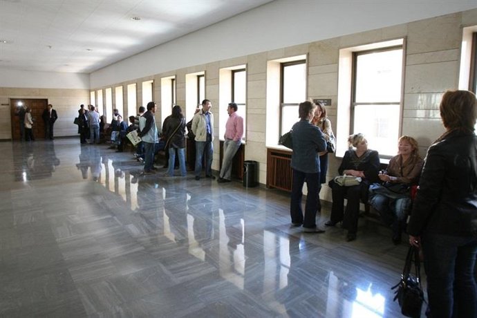 Archivo - Interior de la Audiencia de Albacete