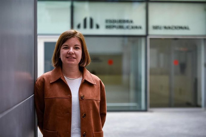 La portavoz de ERC en el Senado, Sara Bailac.