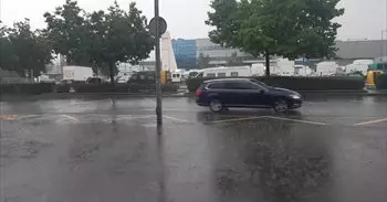 Activado el aviso por lluvias intensas para esta tarde en Euskadi