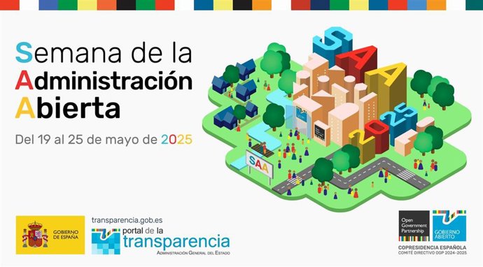 Cartel de la Semana de la Administración Abierta 2025.
